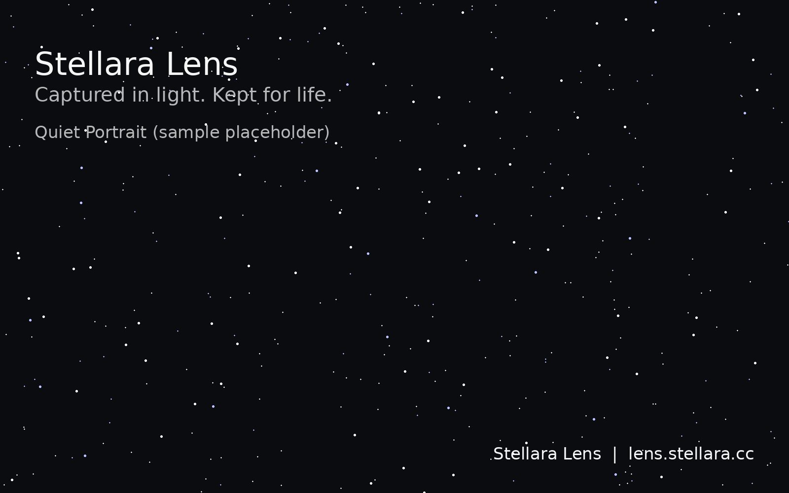 A soft portrait (sample preview)